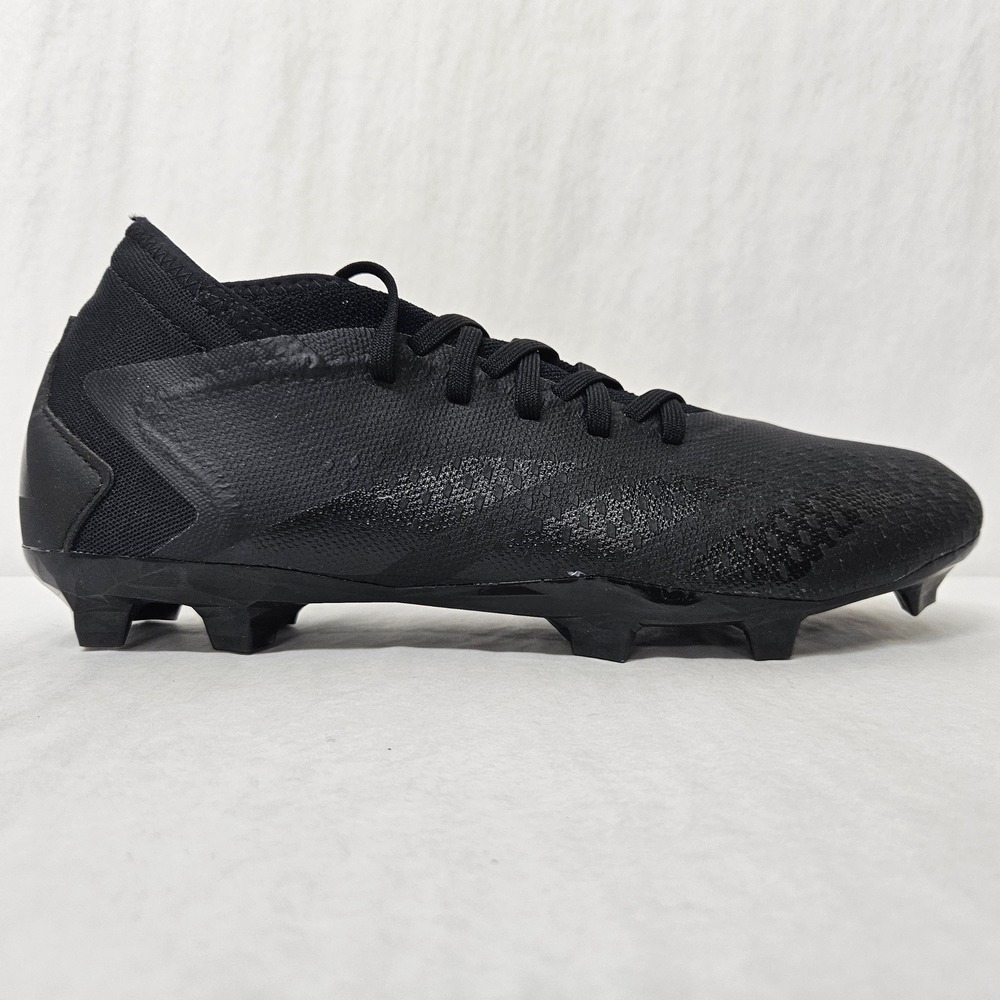 Adidas Predator Accuracy.3 Firm Ground Soccer Cleats GW4593 Black Mens Size 11 - Picture 2 of 11